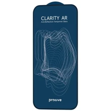 Защитное стекло для iPhone Proove Tempered Glass Clarity AR Black for iPhone 16 Pro: Тип защиты экрана на экран