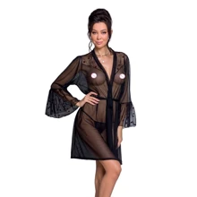 Пеньюар Passion LOVELIA PEIGNOIR black XXL/XXXL: Для кого Для полных