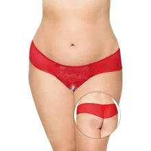 Женские стринги SoftLine G-String 2433, Plus Size, XXL (red): Для кого Для женщин
