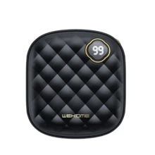 Зовнішній акумулятор WK Wekome Herze Power Bank 10000mAh і Hand Warmer Black (WP-111): Кількість USB 1