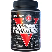 Аминокислота для спорта Vansiton L-Arginine + L-Ornitine 300 Capsules: Вкус Без вкуса
