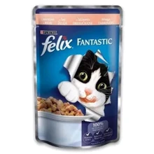 Влажный корм Felix Fantastic с лососем в желе 100 г (7613034442376): Тип Влажный корм