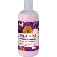Fresh Juice Brazilian Carnival Passion Fruit & Magnolia Крем-гель для душа Сок Маракуйи и Магнолия 500 ml: Назначение Очищение
