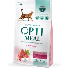 Сухой корм Optimeal Adult Cats для взрослых кошек со вкусом телятины 0.7 кг (4820215364683): Тип Сухой корм