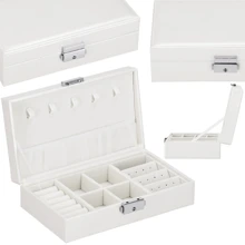 Скринька для прикрас (футляр для біжутерії) Springos 21x11x6 см HA1033: undefined undefined