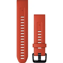 Ремінець Garmin QuickFit 20 Watch Bands Flame Red Silicone (010-13102-02): Колір красный