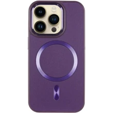 Чохол для iPhone Epik SnapCase with MagSafe Dark Purple for iPhone 14 Pro: Колір фиолетовый
