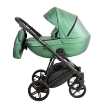 Универсальная коляска 2 в 1 Broco Miracle Black 9023-BMB-03, green, зеленый: Тип коляски Универсальная коляска (2-в-1)