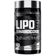 Жироспалювач Nutrex Lipo-6 Hardcore 60 caps / 60 servings: Стать Унисекс