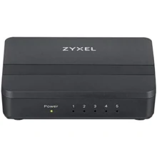 Сетевой коммутатор ZyXEL GS-105S V2 (GS-105SV2-EU0101F): Порты только Gigabit Ethernet (10/100/1000)