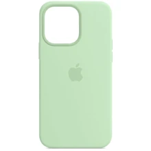 Чехол для iPhone ArmorStandart Silicone Case Pistachio for iPhone 13 Pro Max (ARM59987): Цвет зеленый