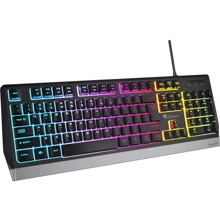 Клавиатура Genesis Rhod 300 RGB (NKG-1823): Подключение проводное