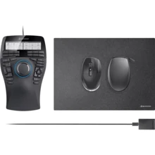 Мышь 3DConnexion SpaceMouse Enterprise Kit 2 (3DX-700107): Интерфейс подключения Wireless, USB