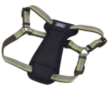 Светоотражающая шлея с нагрудником для собак Coastal K9 Explorer Harness 2.3-4.5 кг 1.6х30-45 см хаки: Производитель Coastal