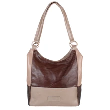 Женская сумка-мешок Laskara коричневая (LK-DD212-brown-taupe-beig): Пол Женский