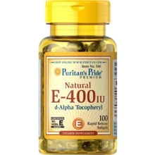 Puritan's Pride Vitamin E-400 iu 100% Natural-100 Softgels: Тип вітамін E