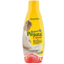 Nature's Plus Prenatal Liquid Natural Tropical Fruit Flavor Мультівітаміни для вагітних 887.1 мл: Тип мультивітаміни