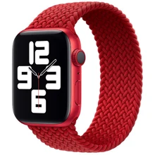 Аксесуар для Watch Apple Braided Solo Loop (PRODUCT) RED Size 8 (MY912) for Apple Watch 42 / 44mm: Виробник Apple