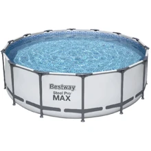 Бассейн Bestway круглый 427-122 см (5612X) (фильтр-насос, лестница, чехол): undefined undefined
