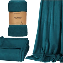 Плед Springos Extra Soft 150x200 см бирюзовый (HA7182): Производитель Springos