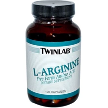 Twinlab L-Arginine Аргинин 100 капсул: Форма выпуска Капсулы