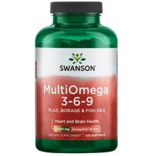 Swanson Multi Omega 3-6-9, 120 Softgels (SWA-17020): Тип Омега 3-6-9
