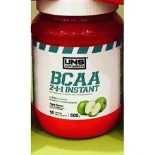 Амінокислота для спорту UNS BCAA 2-1-1 Instant 500 g /50 servings/ Apple Mint: Смак м'ята, Яблуко