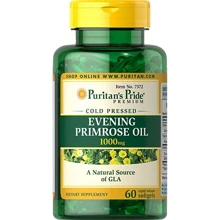 Puritan's Pride Evening Primrose Oil 1000 MG With GLA - 60 Softgels: Тип Масло вечірньої примули