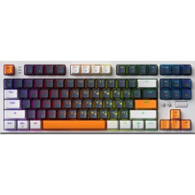 Клавиатура GamePro MK180W (Red) с Hot-Swap RGB White: Подключение проводное