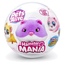 Інтерактивна м'яка іграшка Pets & Robo Alive S1 Забавний хом'ячок фіолетовий (9543-3): Тип животное