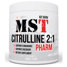 Амінокислота для спорту MST Nutrition Citrulline 2:1 Pharm 250 g /62 servings/ Pure: Смак Без смаку