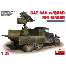 Сборная модель MiniArt ГАЗ-ААА с пулеметами М4 Максим - 1:35 (MA35177): Производитель MiniArt