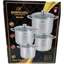 Bohmann 8 пр. (004-BH): Материал корпуса Нержавеющая сталь