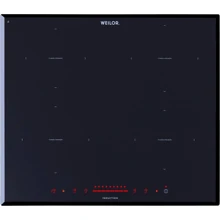 Варочная поверхность электрическая Weilor WIS 644 BLACK: Размеры для встраивания 5.8x56х49 см