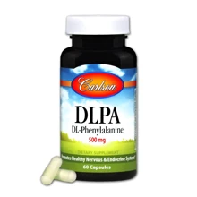 Carlson Labs DLPA 500 mg 60 caps Фенилаланин: Тип L-фенилаланин