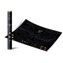 Скретч-карта 1DEA.me Star map of the sky eng (60*80см): Виробник 1DEA.me