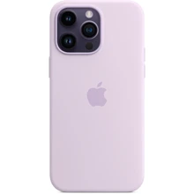 Чехол для iPhone Apple Silicone Case with MagSafe Lilac (MPTW3) for iPhone 14 Pro Max: Цвет фиолетовый