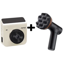 Комплект відеореєстратор Xiaomi 70mai Dash Cam A400 Ivory + автополірувальник Baseus NeoPower Wireless Mini Car Waxer CRLQ000001: Кут огляду, градусів 145