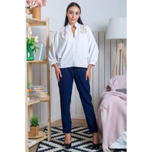 Брюки FLFashion Техас ИБТ 1342 50 синие: Сезон Демисезон