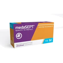 medaSEPT Nitrile high risk premium PF 100: Вид рукавички нітрилові