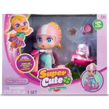 Кукла Super Cute на самокате с собачкой (SC034A2): Возраст от 3 лет