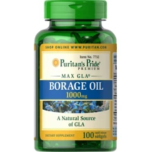 Puritan's Pride Borage Oil 1000 mg 100 caps: Тип Омега 3