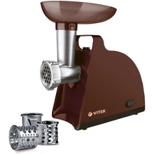 Мясорубка Vitek VT-3613 BN: Потребляемая мощность, Вт 300