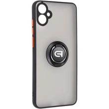Чохол для телефона ArmorStandart Frosted Matte Ring Black для Samsung A055 Galaxy A05 (ARM72707): Сумісність Samsung A055 Galaxy A05