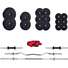 Штанга Iron Body наборная c гантелями 72.5 кг IB-8799: Тип Наборные