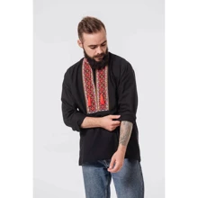Вишиванка SVARGA Багрянець 46 (37) чорна: undefined undefined