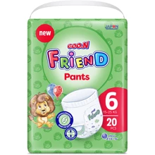 Трусики-подгузники Gоо.N Friend 15-25 кг 20 шт (F1010117-003): Тип Подгузники-трусики