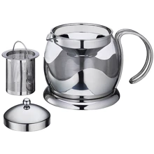 Чайник заварочный Kuchenprofi EARL GREY 1250мл (KUCH1045602800): Цвет серебристый