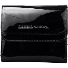 Женский кошелек Smith&Canova черный (FUL-28611-blkpatent): Пол Женский