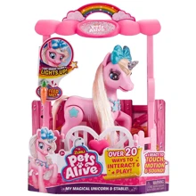Интерактивный игровой набор Pets Alive – Единорог Коралл В Домике (9502P): Тип животное